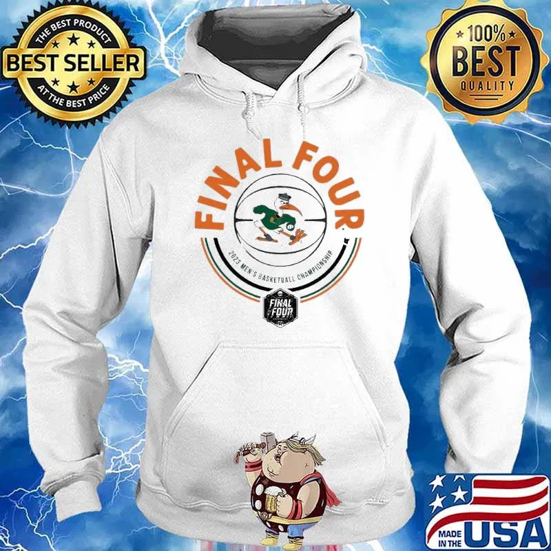 Miami Men’s Final Four Circle 2023 NCAA Men’s Basketball Championship sport Shirt Hoodie