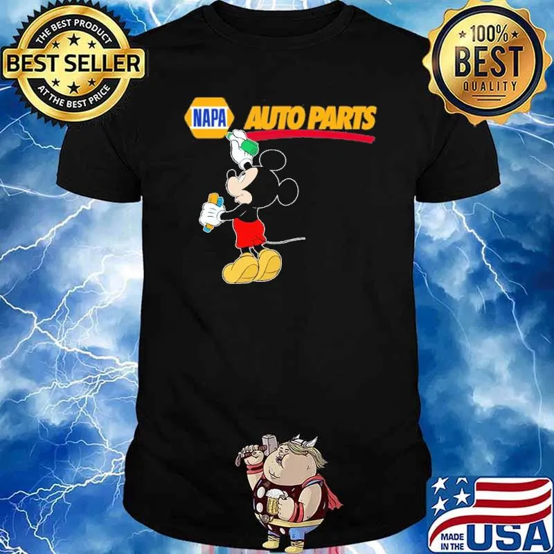 Napa auto parts mickey shirt