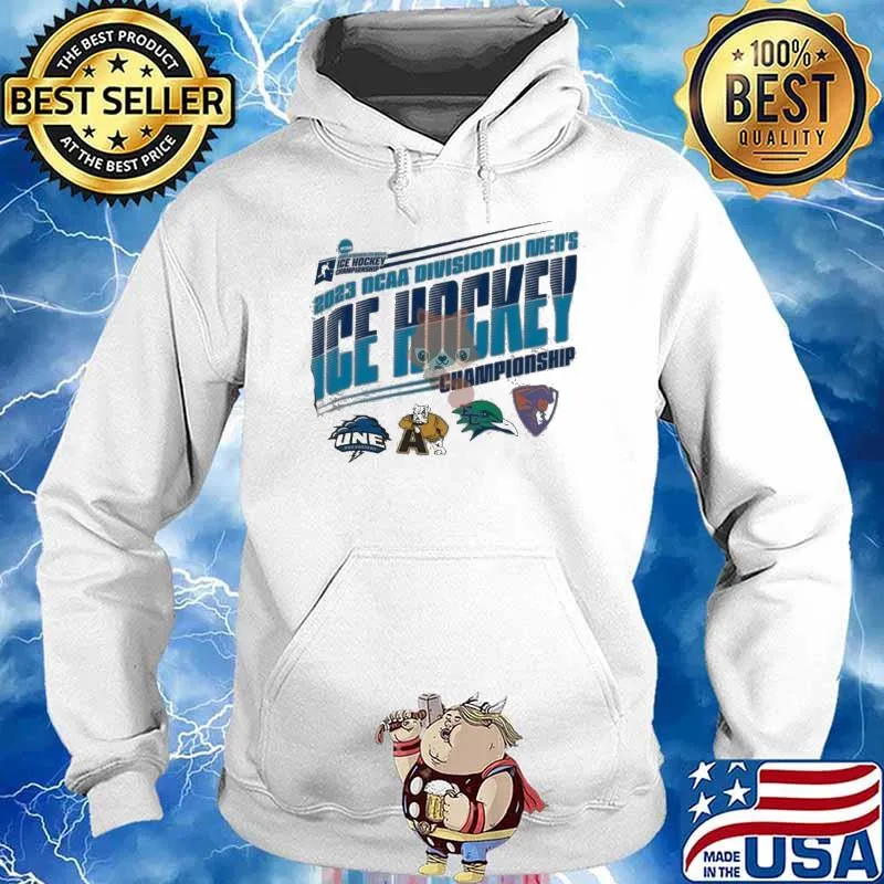 NCAA Division III Men’s Ice Hockey 2023 Championship mastcot Shirt Hoodie