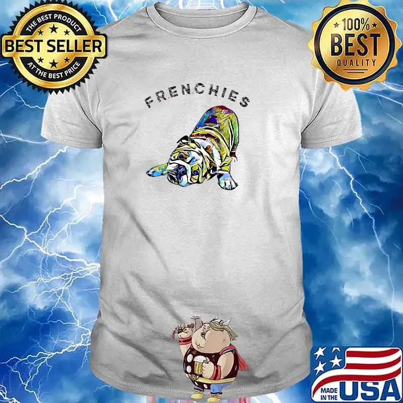 Official french Bulldog For Bulldog Lovers 2023 Tye Die T-Shirt Unisex
