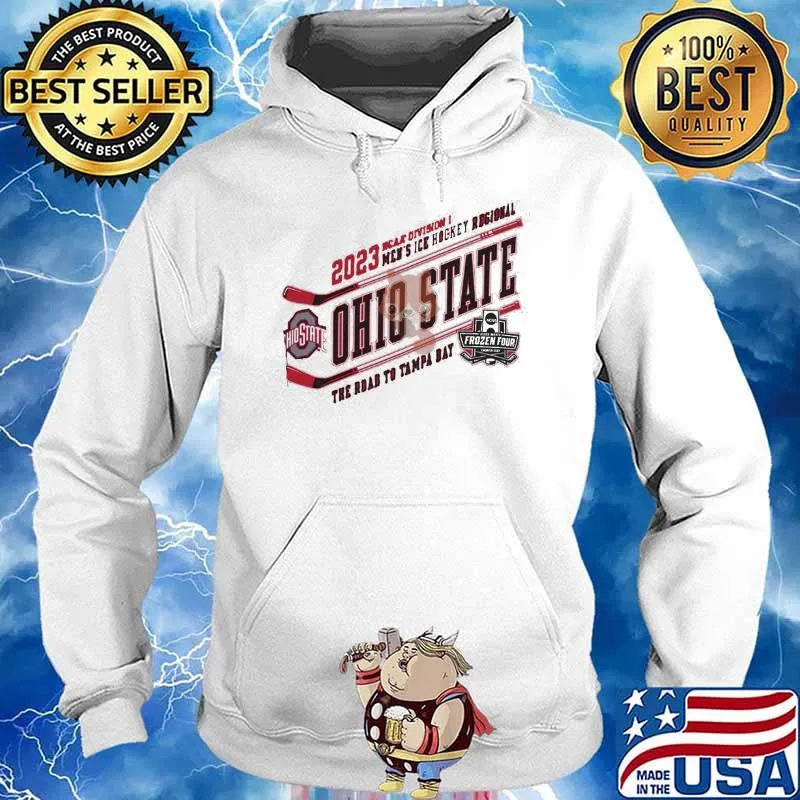 Ohio State Buckeyes 2023 NCAA Division I Men’s Ice Hockey Regional Shirt Hoodie