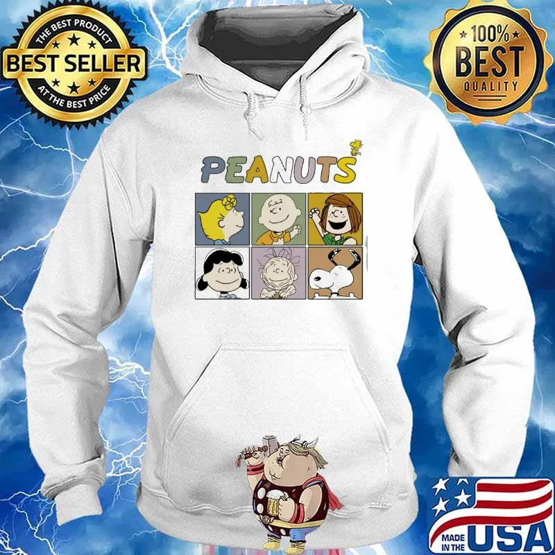 Peanuts snoopy Charlie Brown woodstocks and friends s Hoodie