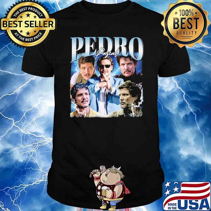 Pedro Pascal picture shirt