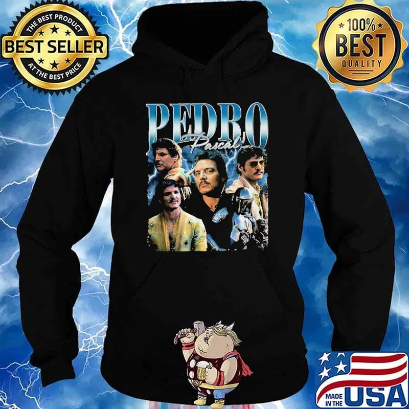 Pedro Pascal retro picture s Hoodie
