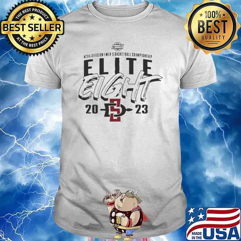 San Diego State Aztecs 2023 NCAA Men’s Basketball Tournament March Madness Elite Eight Team sport shirt