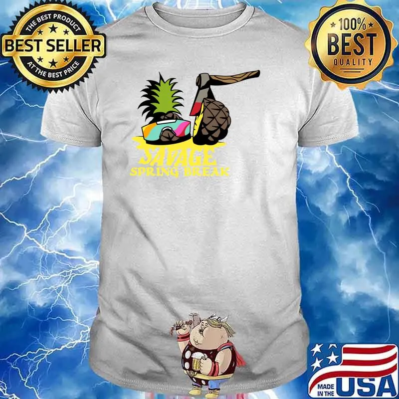 Savage Spring Break Binge-Watchers Podcast Tee T-Shirt Unisex