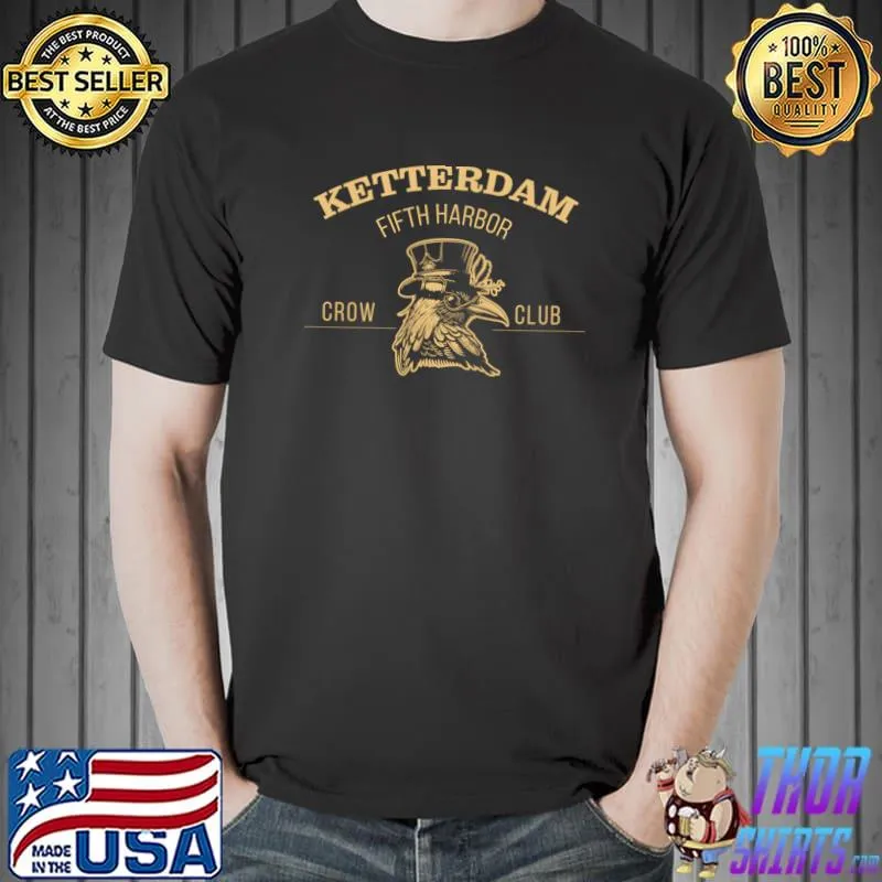 Six Of Crows Ketterdam Crow Club T-Shirt