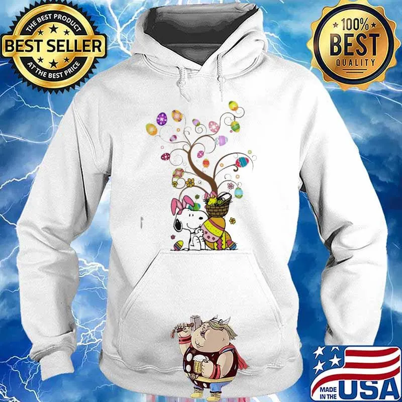 Snoopy and woodstocks Easter tree s Hoodie