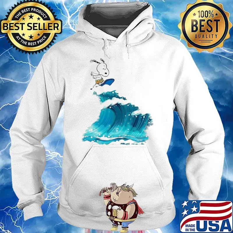 Snoopy Wallpaper sea beach s Hoodie