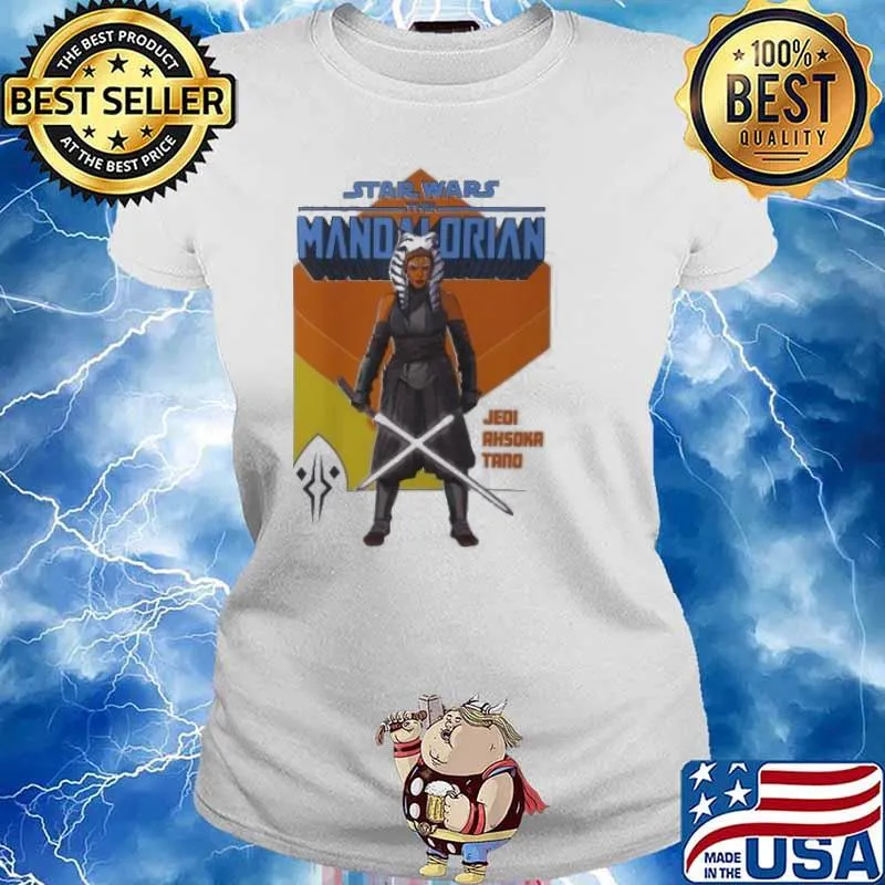 STAR WARS THE MANDALORIAN ASHOKA JEDI SHIRT Ladies tee