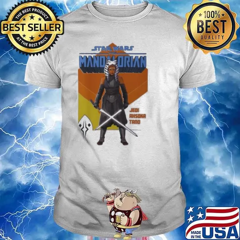 STAR WARS THE MANDALORIAN ASHOKA JEDI SHIRT