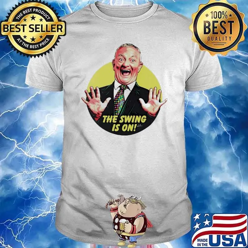 The swing is on signature shirt