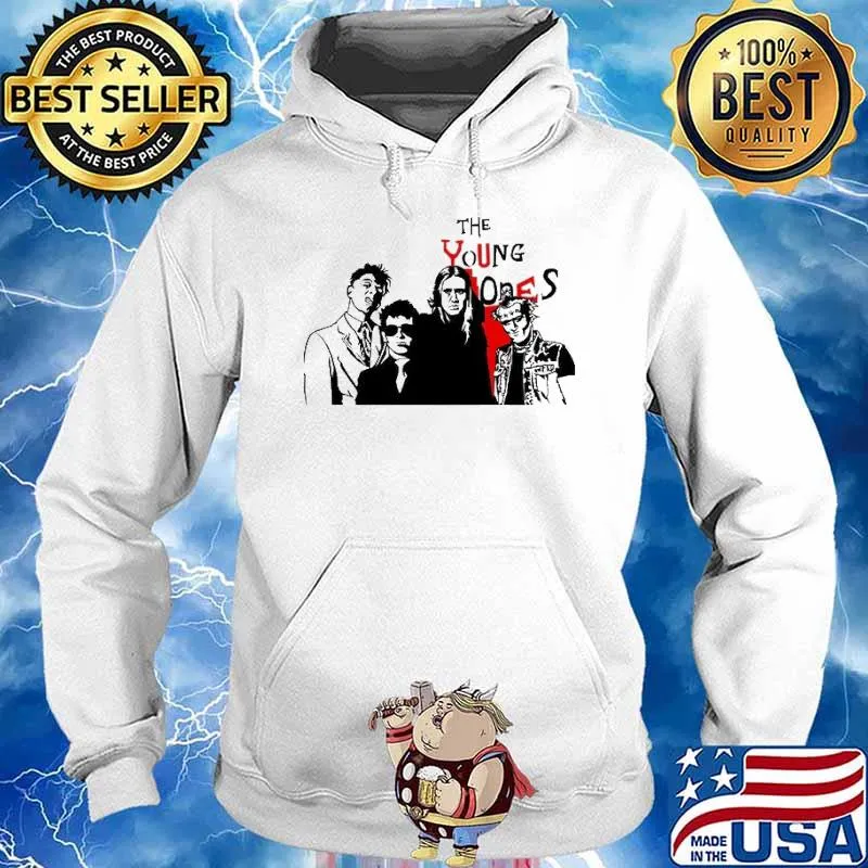 The Young Ones black and red s Hoodie