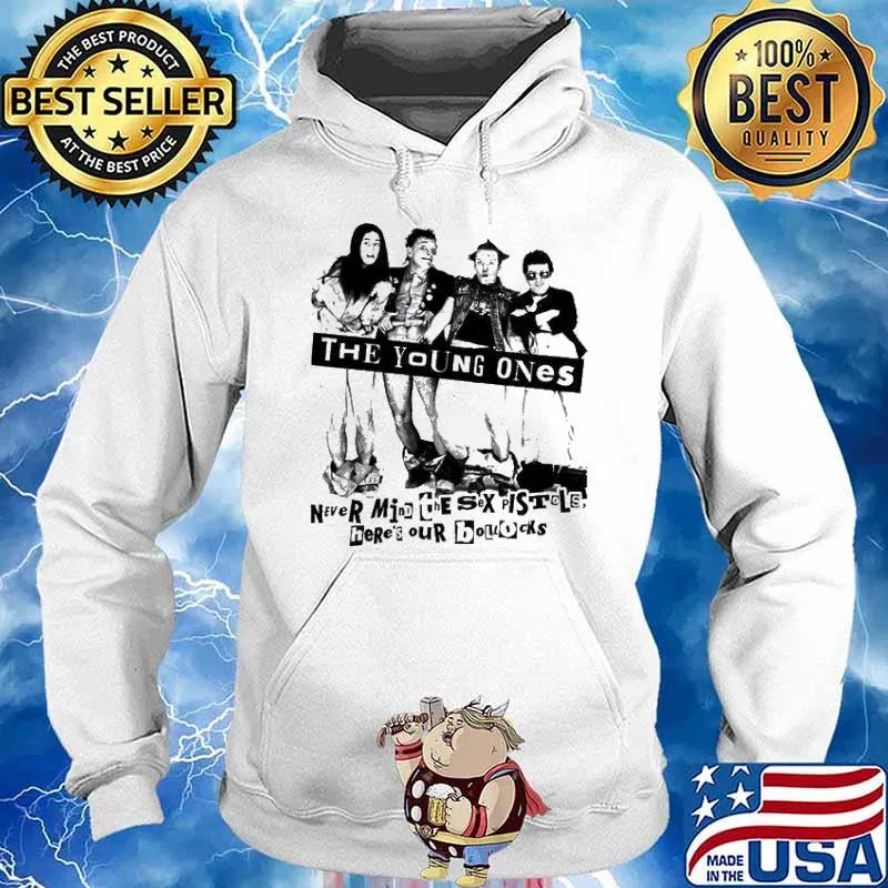 The Young ones never mind the sex pistols here's our bollocks s Hoodie