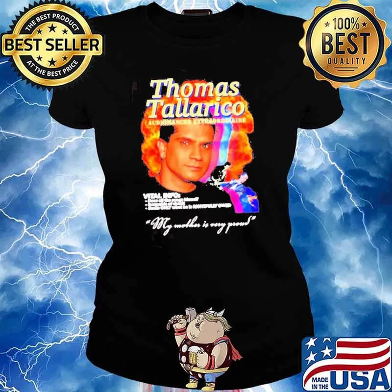 Thomas Tallarico Audiomancer Extraordinaire 2023 my mother is very proud Shirt Ladies tee