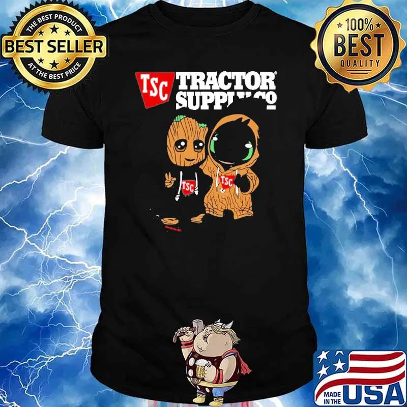 Tractor supply Co TSC groot and toothless shirt