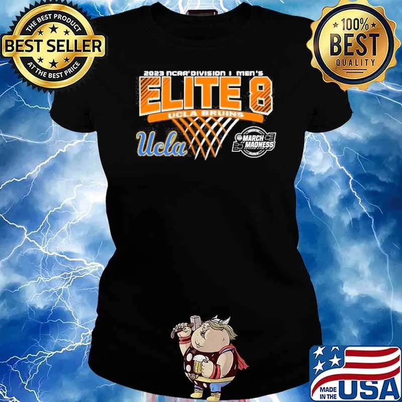 Ucla Bruins 2023 NCAA Division I Men’s Basketball Elite Eight March Madness Shirt Ladies tee