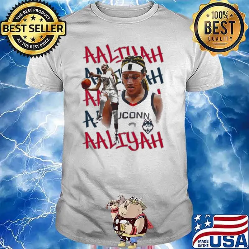 Uconn Huskies Aaliyah Edwards Graffiti shirt