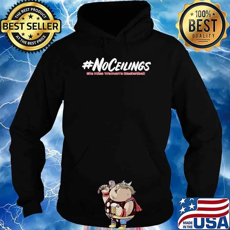 University Of Mississippi #Noceiling Ole miss women's Basketball s Hoodie