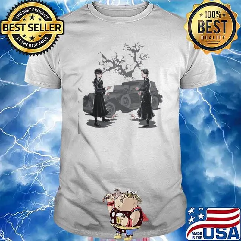 Wednesday movie addams family shirt
