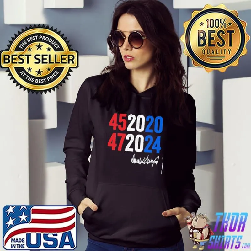 452020 472024 Donald Trump signature s Hoodie