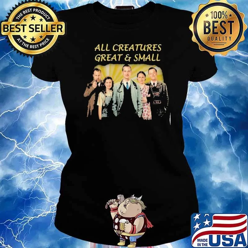 All creatures great and small s Ladies tee