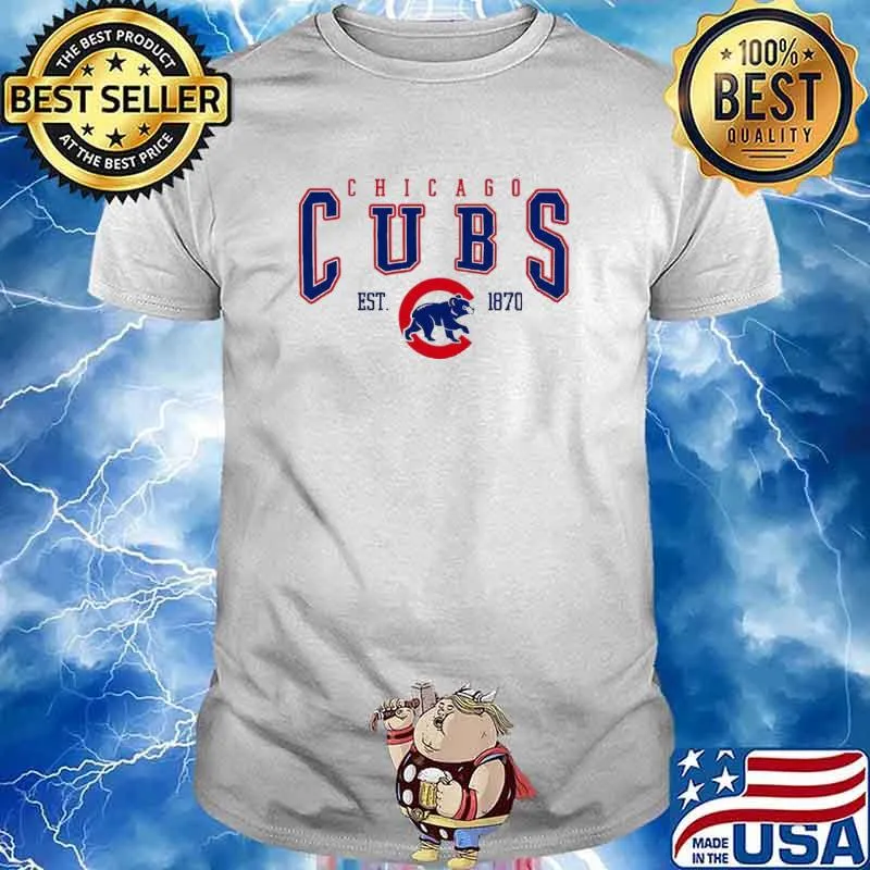 Baseball Game Day Chicago Cubs EST 1870 sport Shirt Unisex