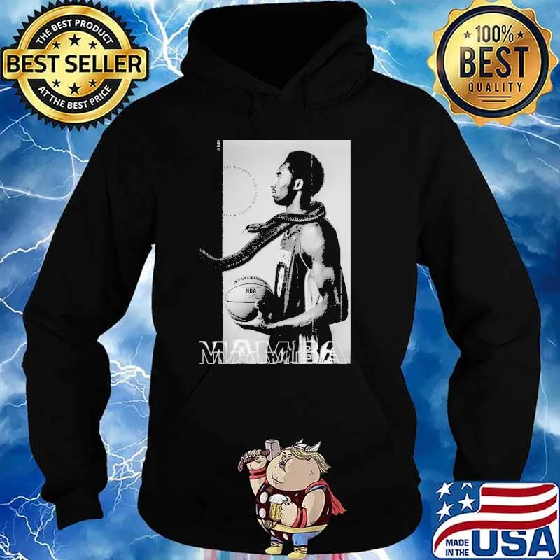 Black Mamba Kobe Bryant sport Shirt Hoodie
