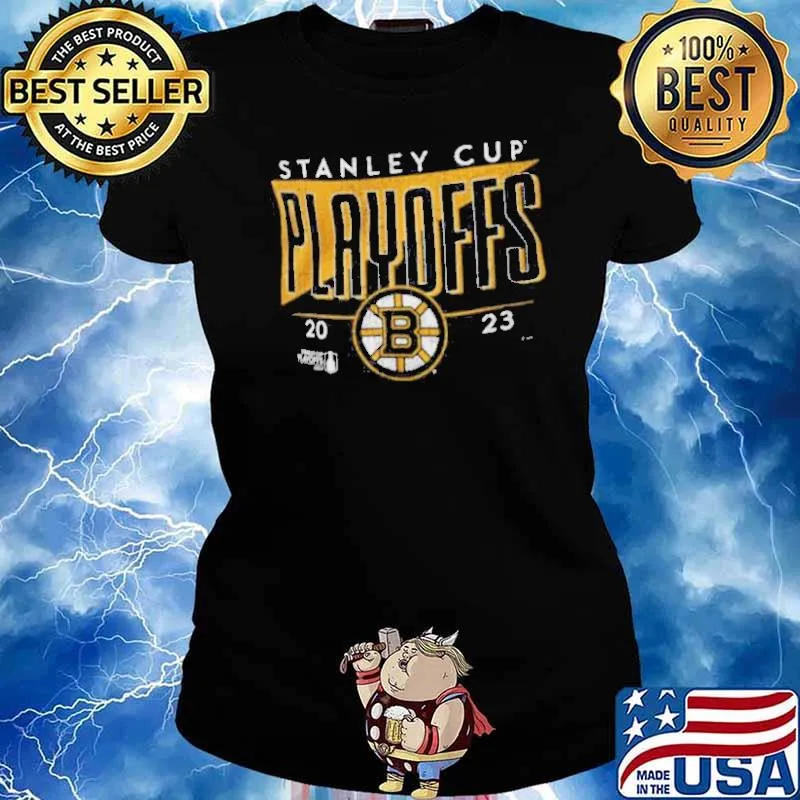 Boston Bruins 2023 Playoffs Crease sport s Ladies tee