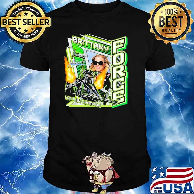 Brittany force top fuel champion signature shirt