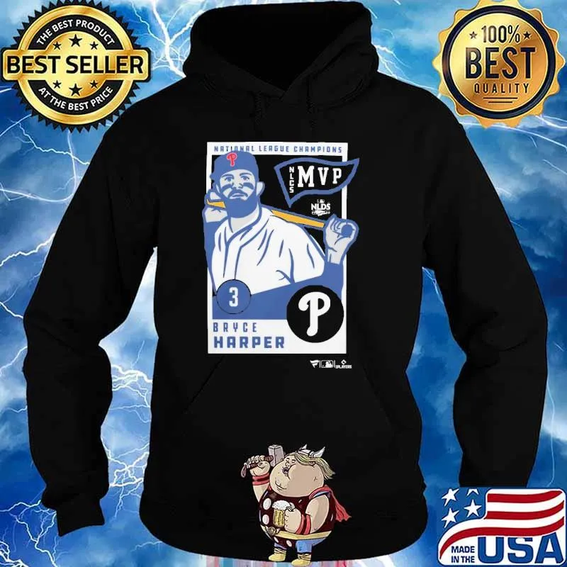 Bryce Harper 2022 National League Champions MVP s Hoodie