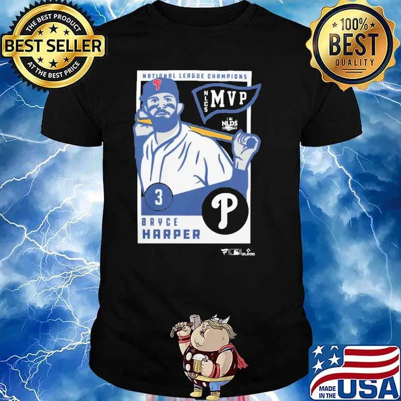 Bryce Harper 2022 National League Champions MVP shirt