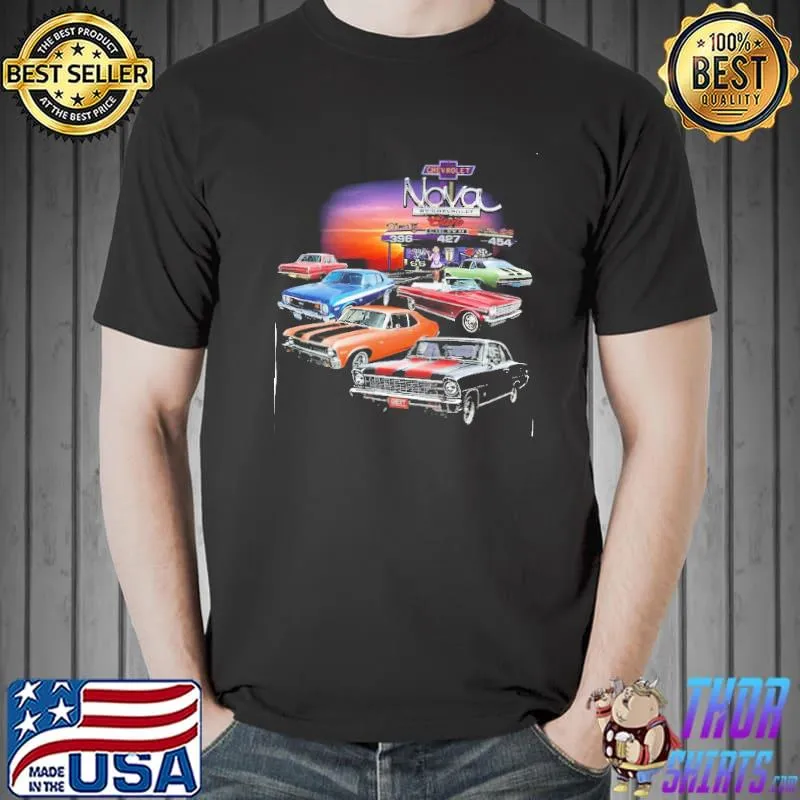 Chevy Nova Chevrolet car shirt