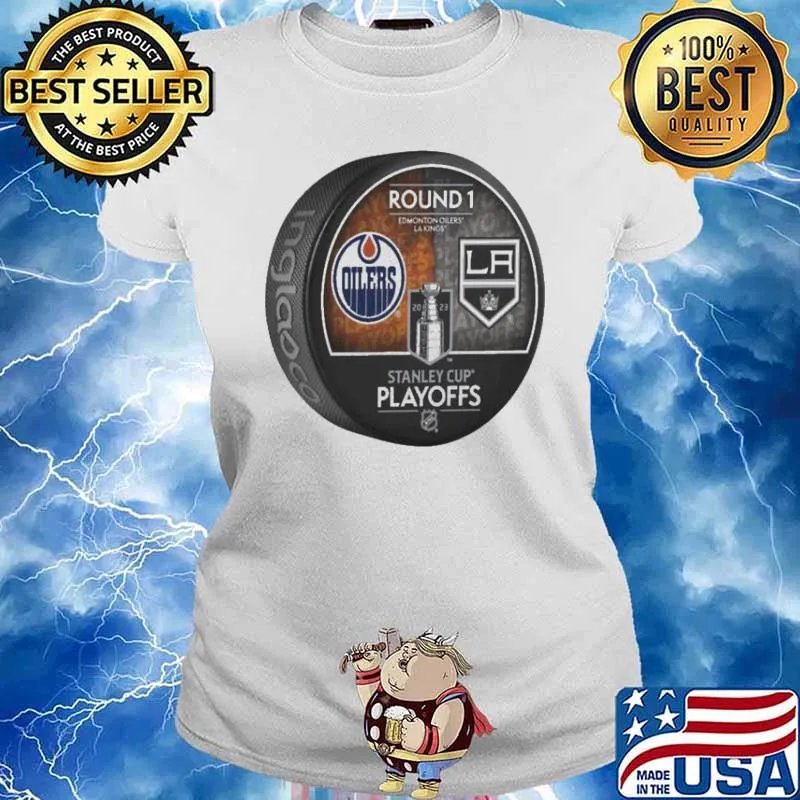 Edmonton Oilers vs Los Angeles Kings Inglasco 2023 Stanley Cup Playoffs s Ladies tee