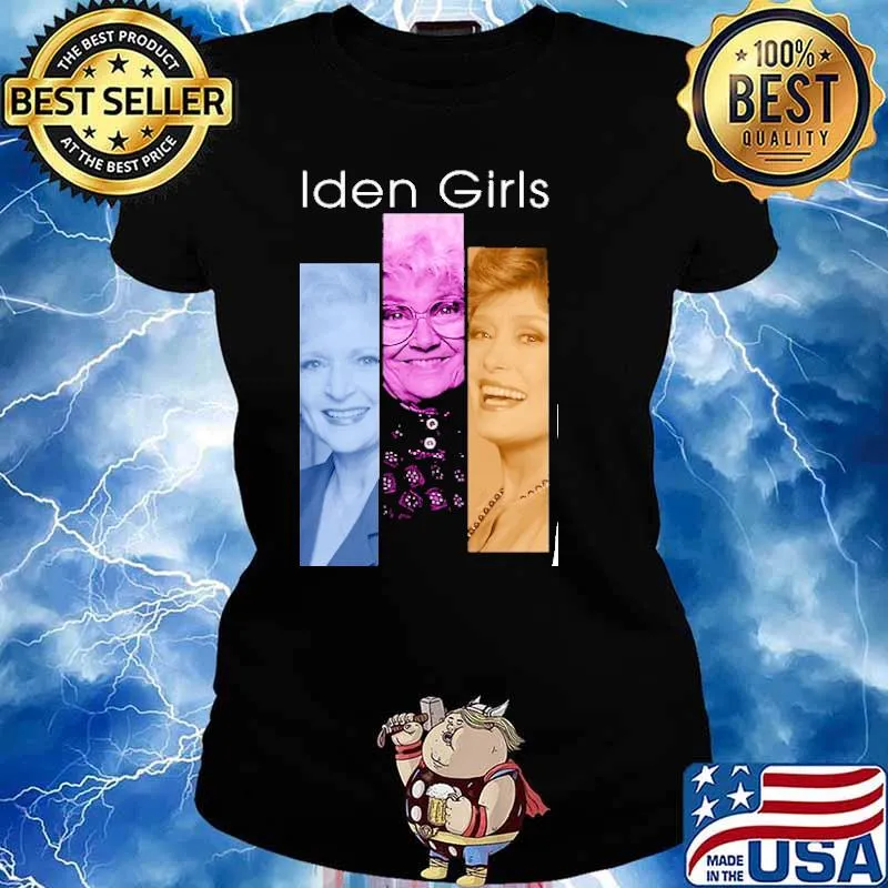 Face smile vintage retro golden girls rose dorothy blanche s Ladies tee