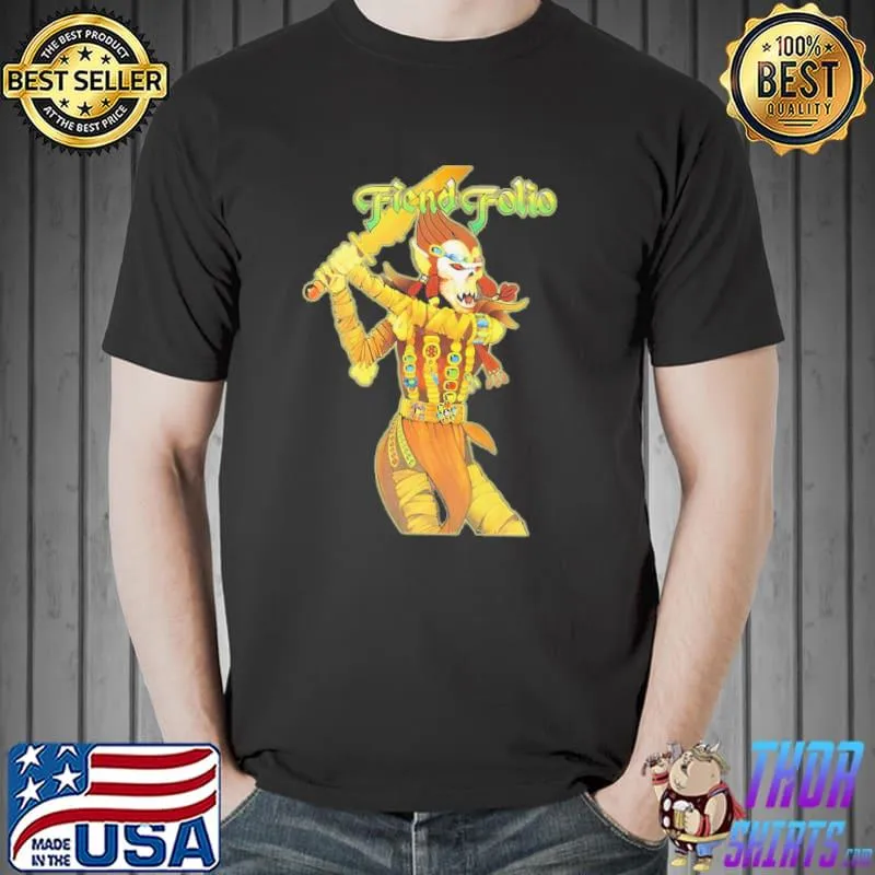 Fiend Folio war skull shirt