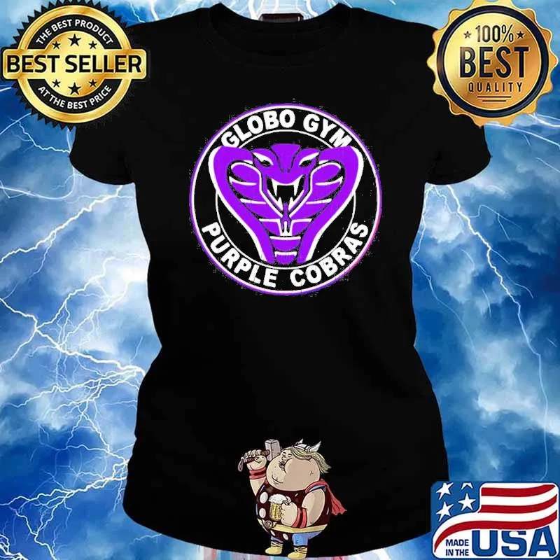 Globo Gym Purple Cobras s Ladies tee