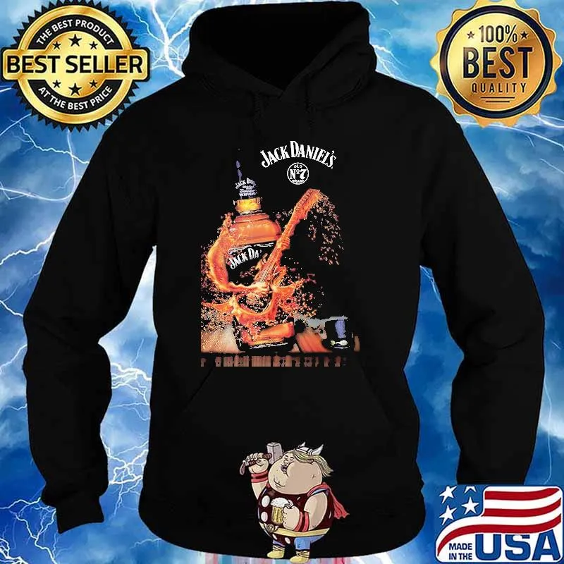 Jack Daniel's guitar s Hoodie