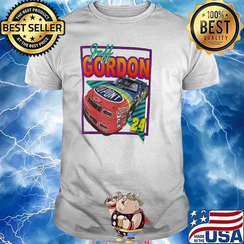 Jeff Gordon Retro Nascar 24 shirt
