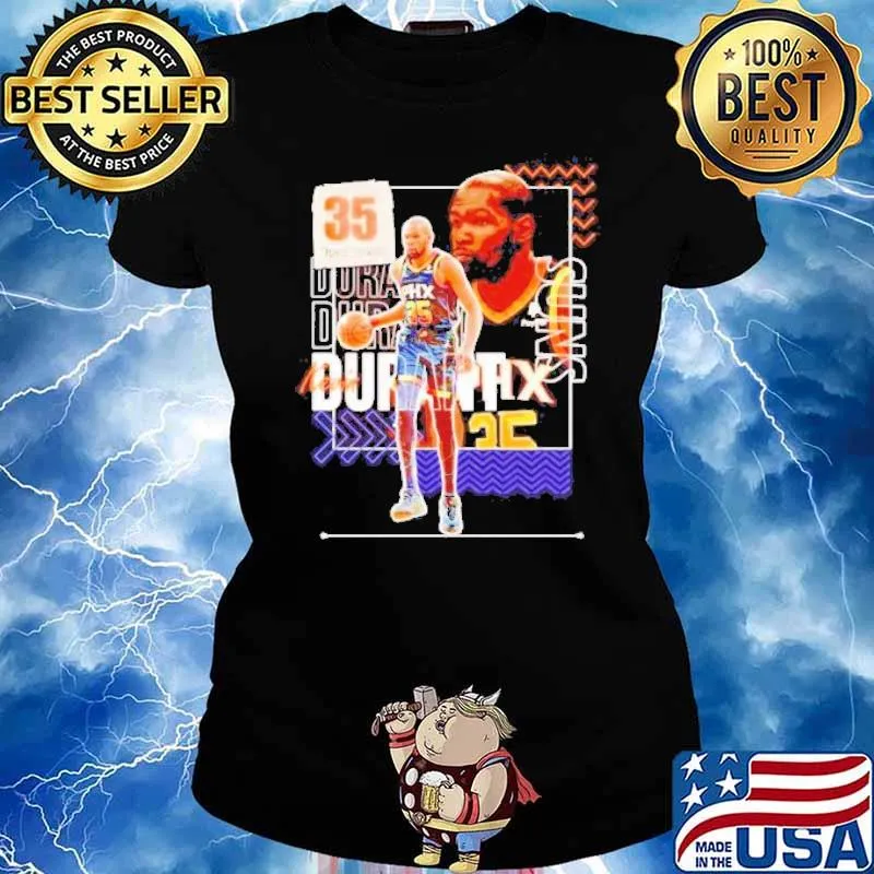 Kevin Durant 35 power forward Phoenix Suns basketball sport s Ladies tee