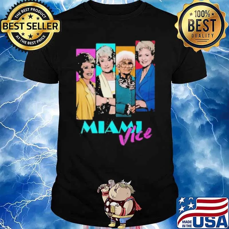 Miami Vice golden girl shirt