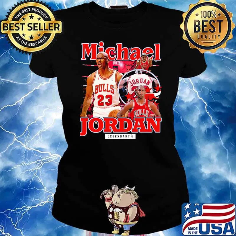 Michael Jordan Bulls legendary s Ladies tee