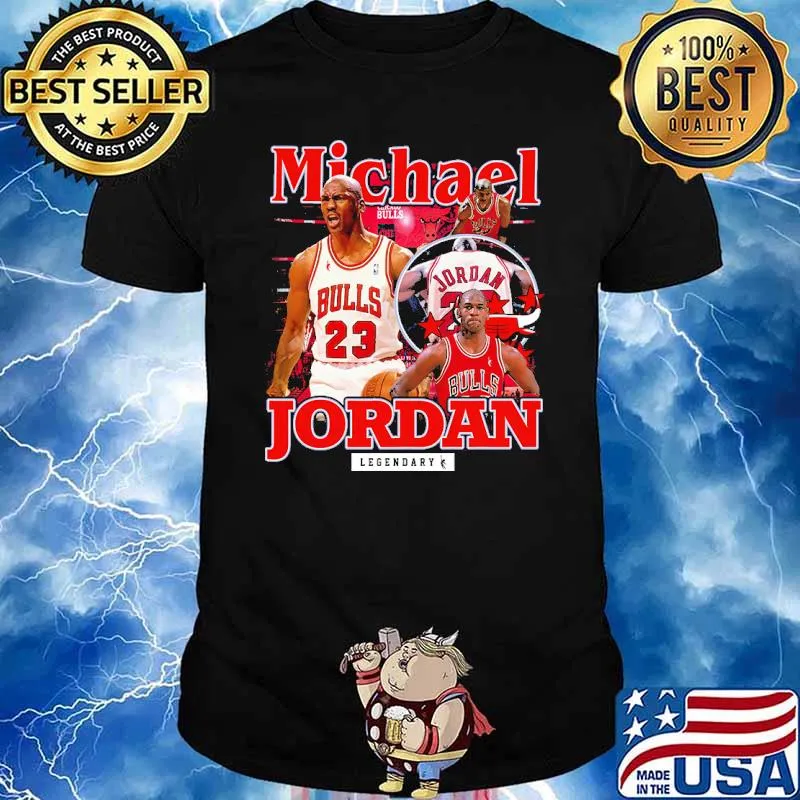 Michael Jordan Bulls legendary shirt