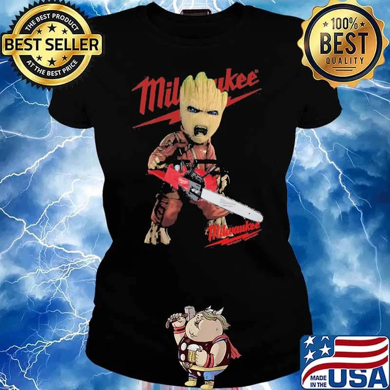Milwaukee baby groot s Ladies tee