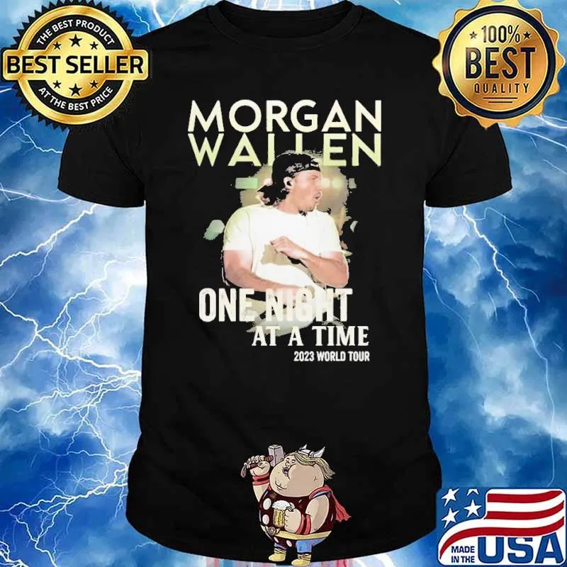 Morgan Wallen one night at a time 2023 world tour shirt
