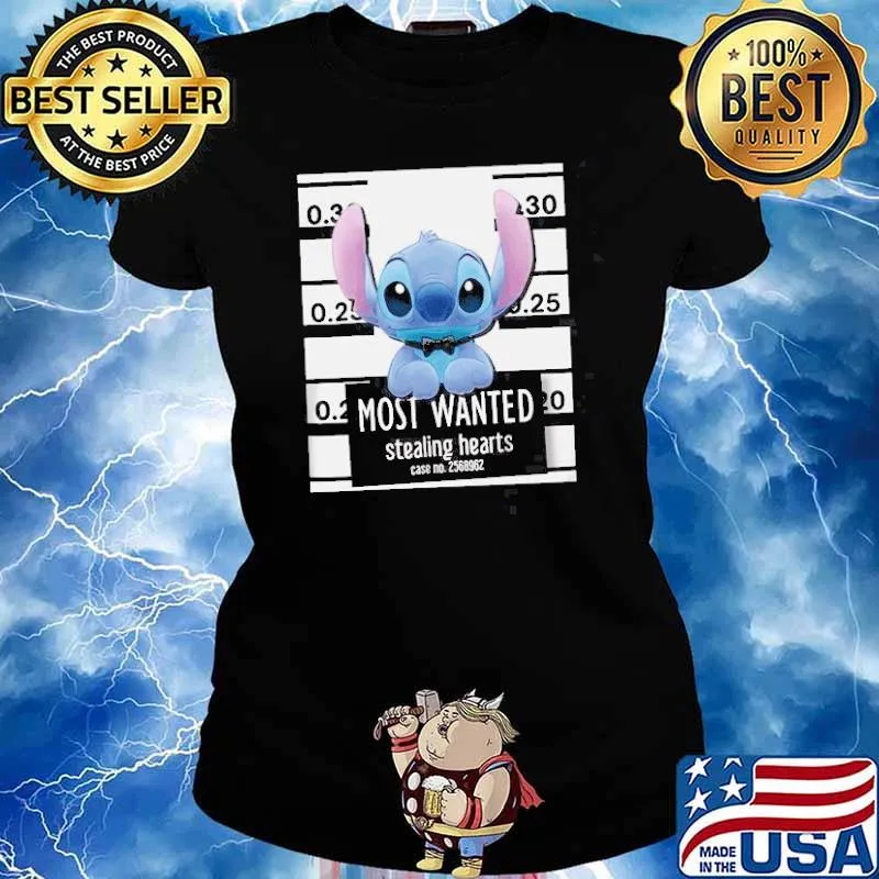 Most wanted stealling hearts case no 2568962 Stitch s Ladies tee