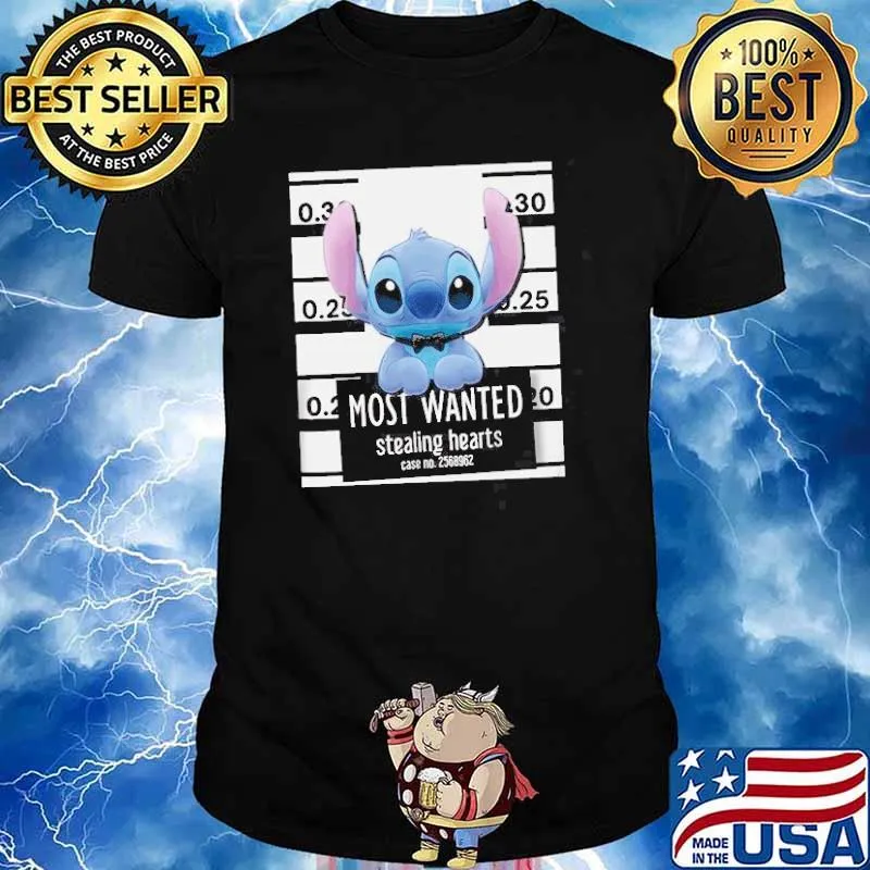 Most wanted stealling hearts case no 2568962 Stitch shirt