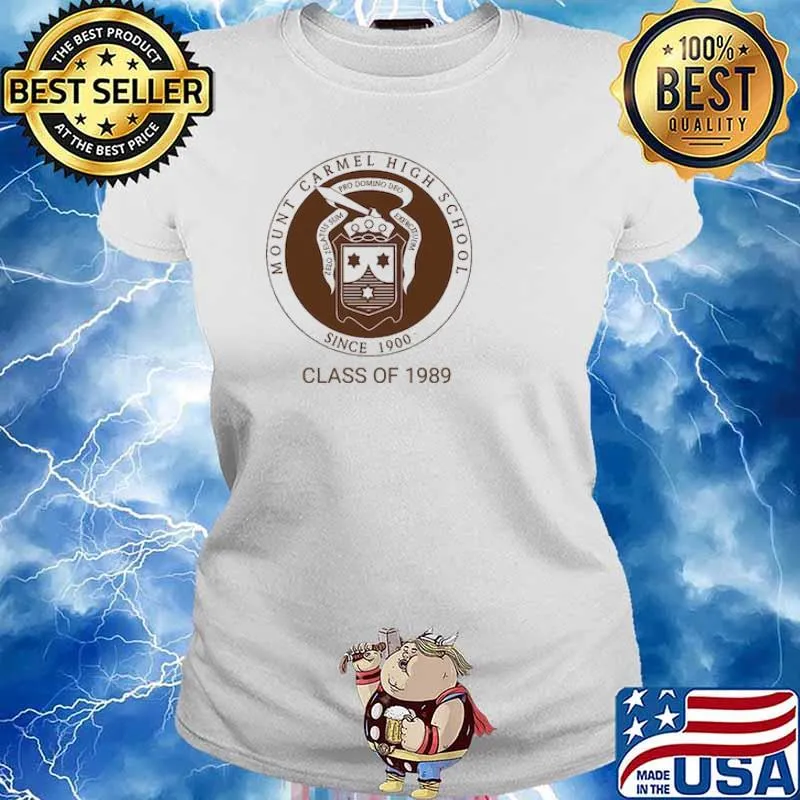 Mount carmel high school since 1900 class of 1989 s Ladies tee