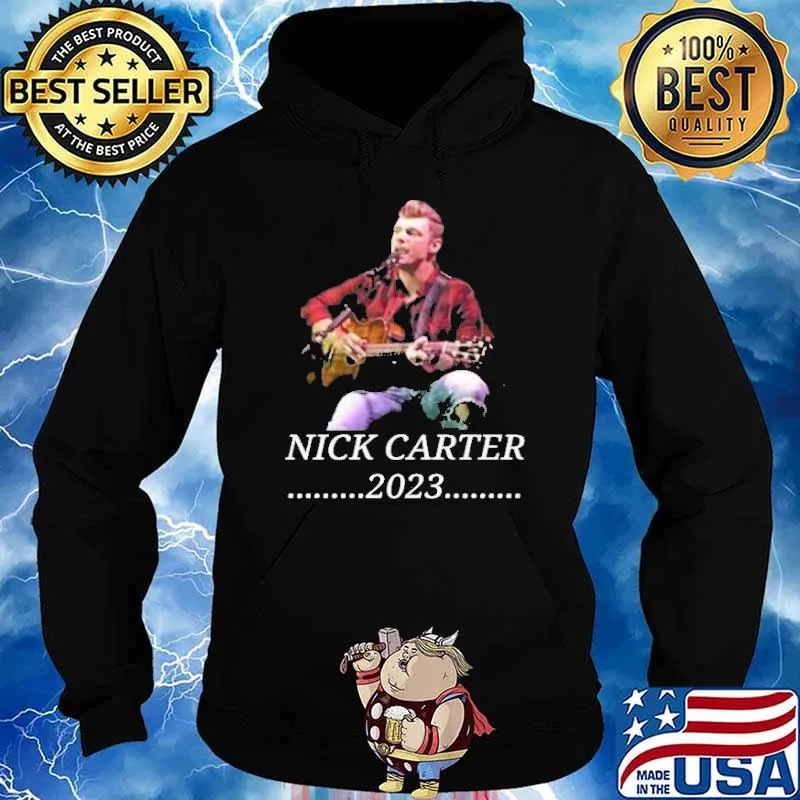 Nick Carter 2023 singer guitar s Hoodie