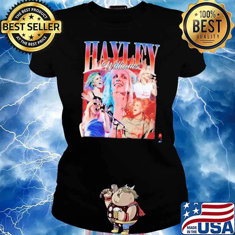 Paramore Rock Band 2023 Vintage Shirt Hayley Williams Homage s Ladies tee